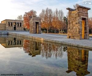 Puzle Chrám Debod, Madrid