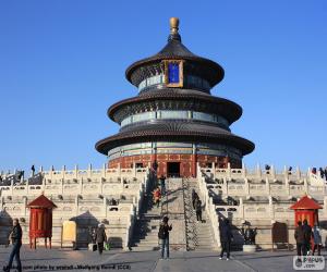 Puzle Chrám nebes, Pekingu, Čína