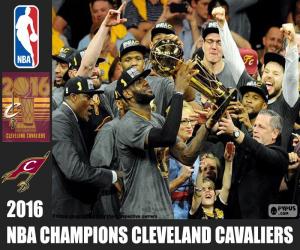 Puzle Cleveland Cavaliers, mistr NBA 2016