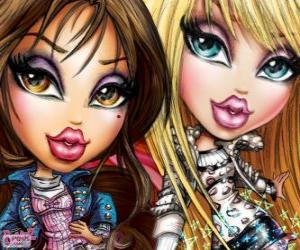 Puzle Cloe a Yasmin Bratz