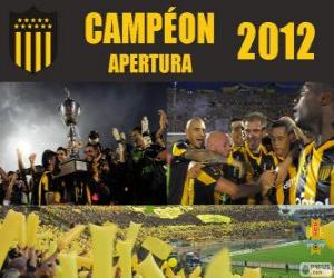 Puzle Club Atlético Peñarol šampion Torneo Apertura 2012, Uruguay