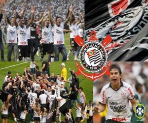 Puzle Corinthians, šampion v roce 2011 brazilský šampionát