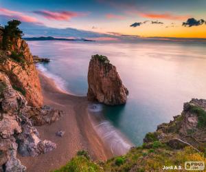 Puzle Costa Brava, Katalánsko