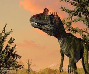 Puzle Cryolophosaurus, je známá jako Elvisaurus, takže se podobá účes z populární hvězdou Elvis Presley.