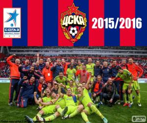 Puzle CSKA Moskva, mistr 2015-2016