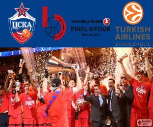 Puzle CSKA Moskva, vítěz Euroligy 2016
