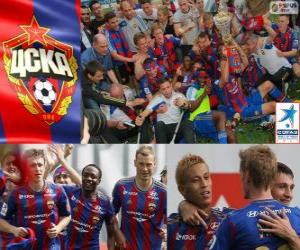 Puzle CSKA Moskva, vítězka ruské fotbalové ligy, Ruská Premier Liga 2012-2013