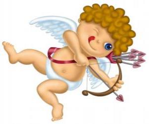 Puzle Cupid střelbu šipky s lukem