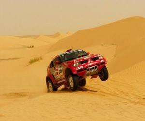Puzle Dakar auto