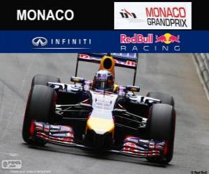 Puzle Daniel Ricciardo Grand Prix Monaka 2014