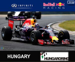 Puzle Daniel Ricciardo Grand Prix Maďarska 2015