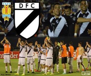 Puzle Danubio FC, vítěz první lize fotbalu v Uruguayi 2013-2014