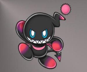 Puzle Dark Chao je zlo maskot her Sonic