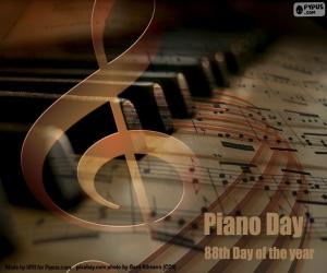 Puzle Den klavíru