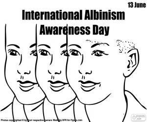 Puzle Den na mezinárodní Albinismus
