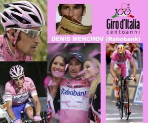 Puzle Denis Menchov, vítěz Giro Itálie 2009