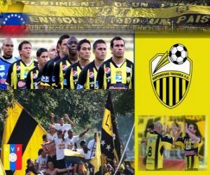 Puzle Deportivo Tachira Fútbol Klubový šampion Torneo Apertura 2010 (Venezuela)