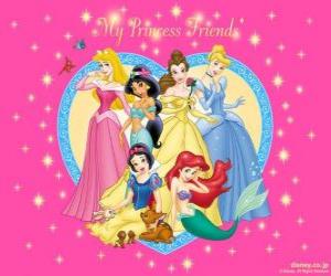 Puzle Disney Princezny