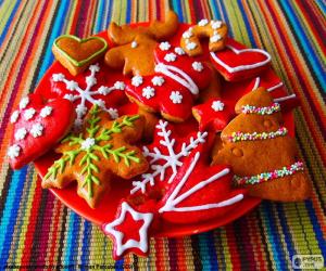 Puzle Domácí vánoční cukroví