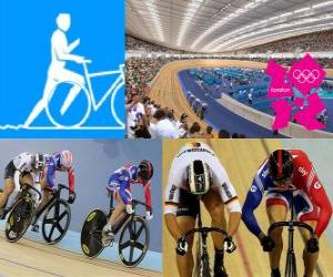 Puzle Dráhová cyklistika - London 2012 -