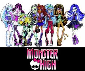 Puzle Dívky od Monster High