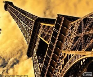 Puzle Eiffelova věž, Paříž