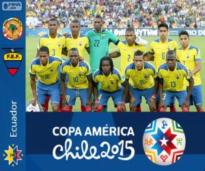 Puzle Ekvádor Copa America 2015