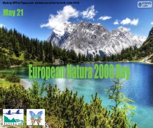 Puzle Evropský den Natury 2000