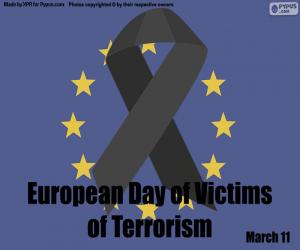 Puzle Evropský den obětí terorismu