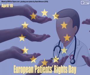 Puzle Evropský den práv pacientů