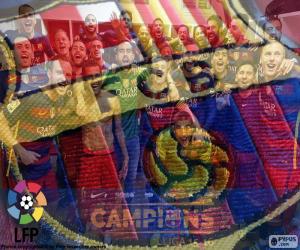 Puzle FC Barcelona, šampion 2015-2016