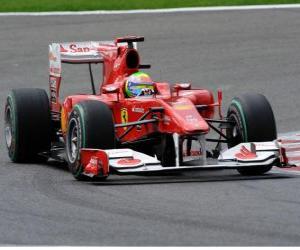 Puzle Felipe Massa - Ferrari - Spa-Francorchamps 2010