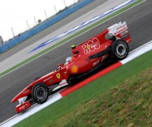 Puzle Fernando Alonso - Ferrari - Istanbul 2010 (Ferrari 800. Grand Prix)