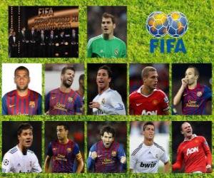 Puzle FIFA / FIFPro World XI 2011