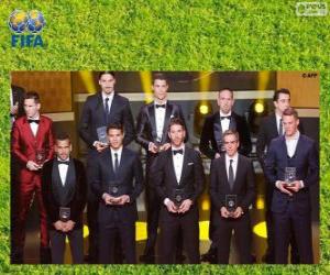 Puzle FIFA / FIFPro World XI 2013