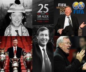 Puzle FIFA 2011 prezidentské ocenění za Alex Ferguson