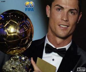 Puzle FIFA Ballon d'Or 2014 vítěz Cristiano Ronaldo