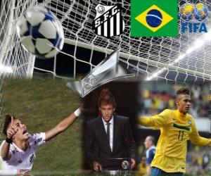 Puzle FIFA Puskás Award 2011 pro Neymar
