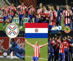 Puzle Finalista Paraguay, Copa América Argentina 2011