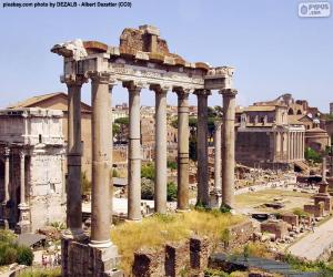 Puzle Forum Romanum, Řím