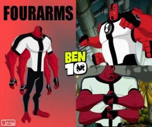 Puzle Fourarms, Ben 10