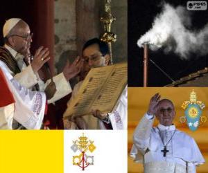 Puzle František I, Jorge Mario Bergoglio je 266 tis papežem katolické církve