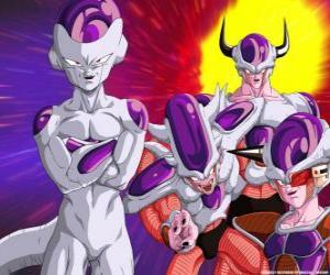 Puzle Frieza, supervillain a velký nepřítel Goku mohou žít plovoucí ve vesmíru