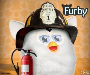Puzle Furby hasič