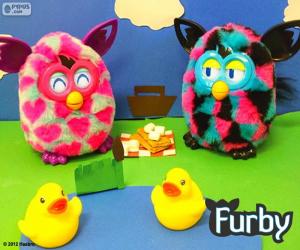 Puzle Furby piknik