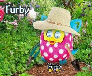 Puzle Furby zahradník