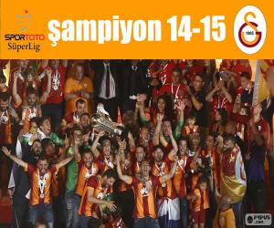 Puzle Galatasaray, mistr 14-15