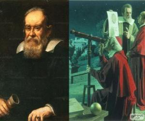 Puzle Galileo Galilei (1564-1642) byl italský fyzik, matematik, astronom a filozof