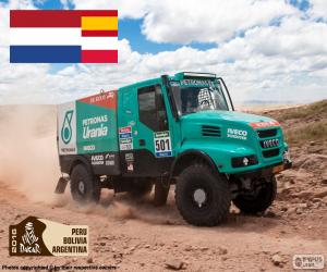 Puzle Gerard de Rooy, Dakar 2016