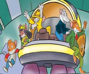 Puzle Geronimo Stilton, s jinými znaky